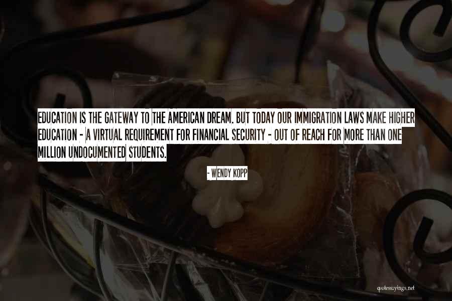 Financial Education Quotes By Wendy Kopp Financial Education Quotes By Wendy Kopp