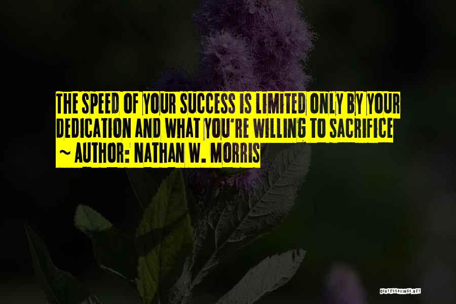 Financial Freedom Inspirational Quotes By Nathan W. Morris