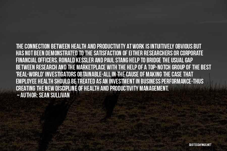 Financial Health Quotes By Sean Sullivan