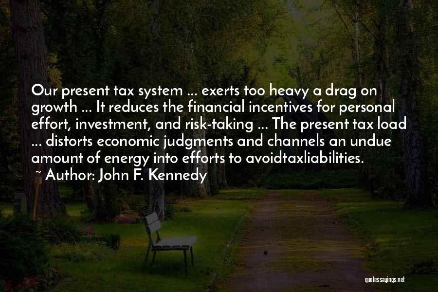 Financial Incentives Quotes By John F. Kennedy