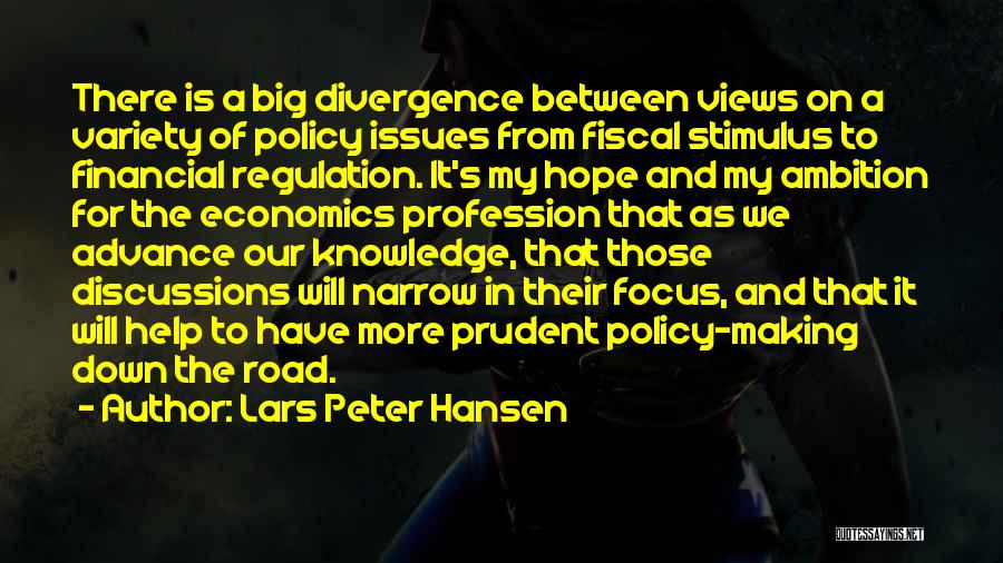 Financial Issues Quotes By Lars Peter Hansen