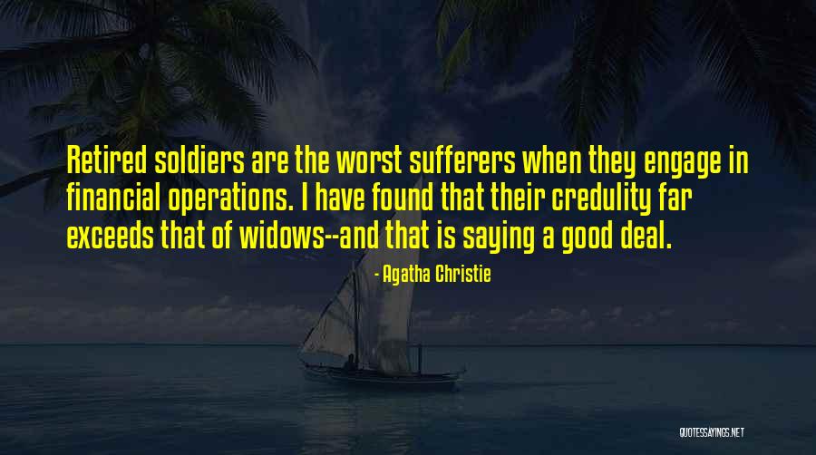 Financial Literacy Quotes By Agatha Christie Financial Literacy Quotes By Agatha Christie