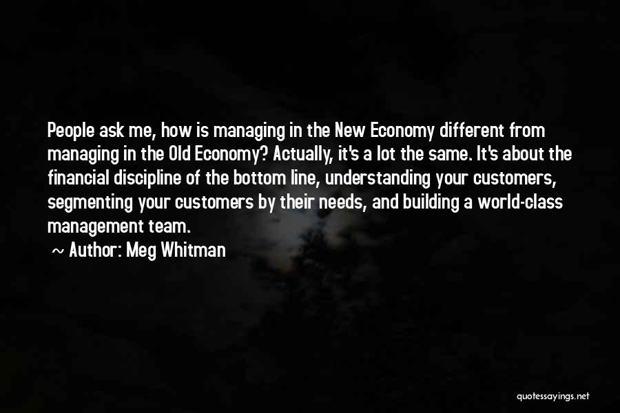 Financial Management Quotes By Meg Whitman