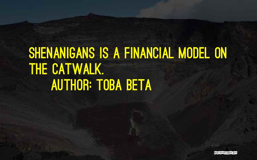 Financial Management Quotes By Toba Beta