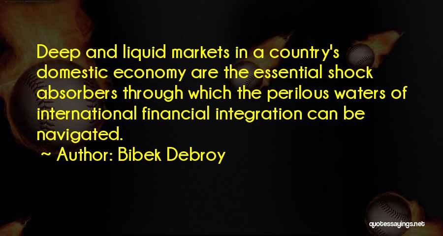 Financial Markets Quotes By Bibek Debroy