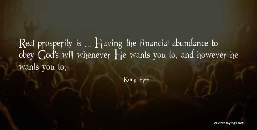 Financial Prosperity Quotes By Kong Hee Financial Prosperity Quotes By Kong Hee