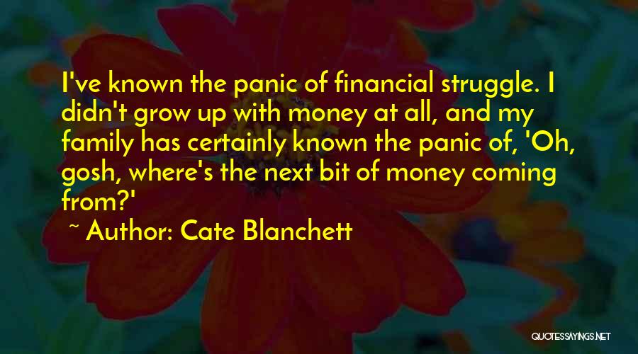 Financial Quotes By Cate Blanchett