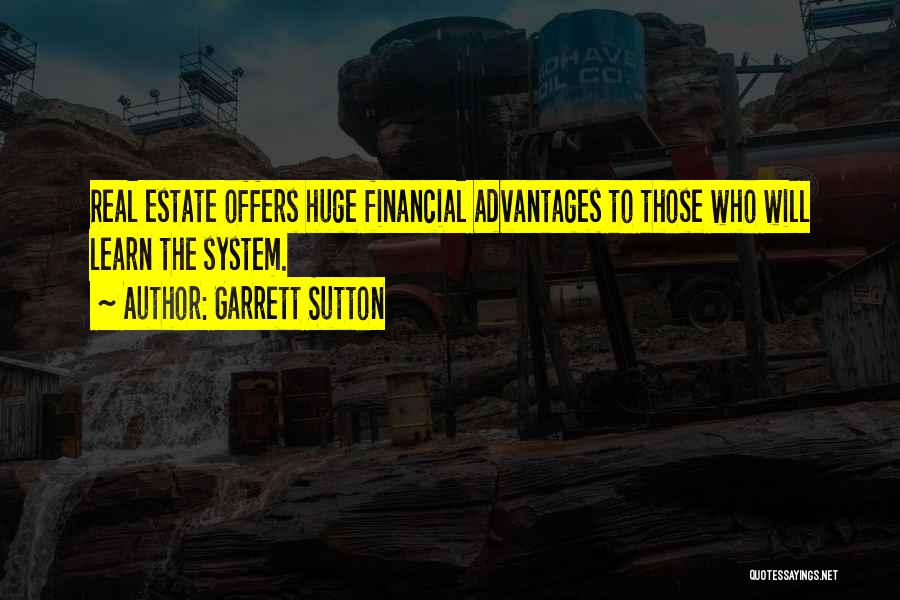 Financial Quotes By Garrett Sutton