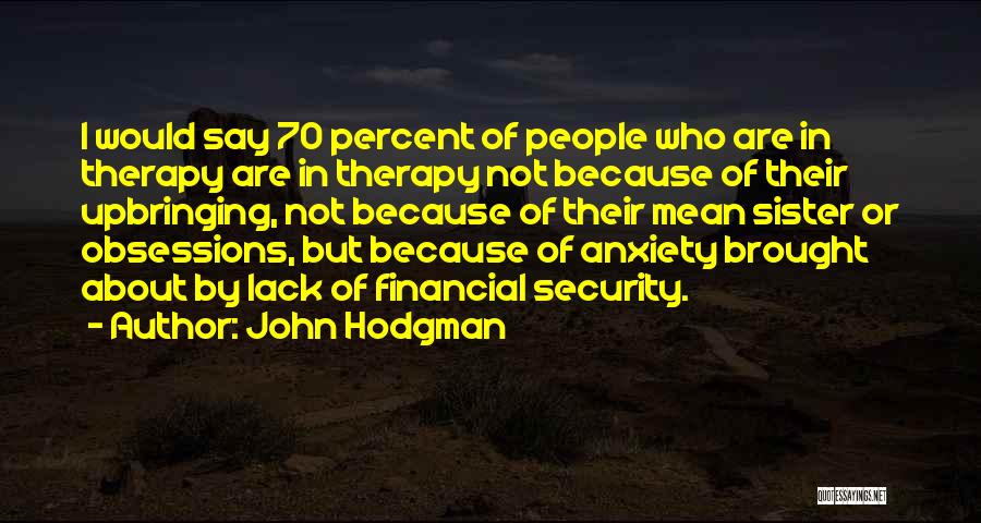 Financial Quotes By John Hodgman