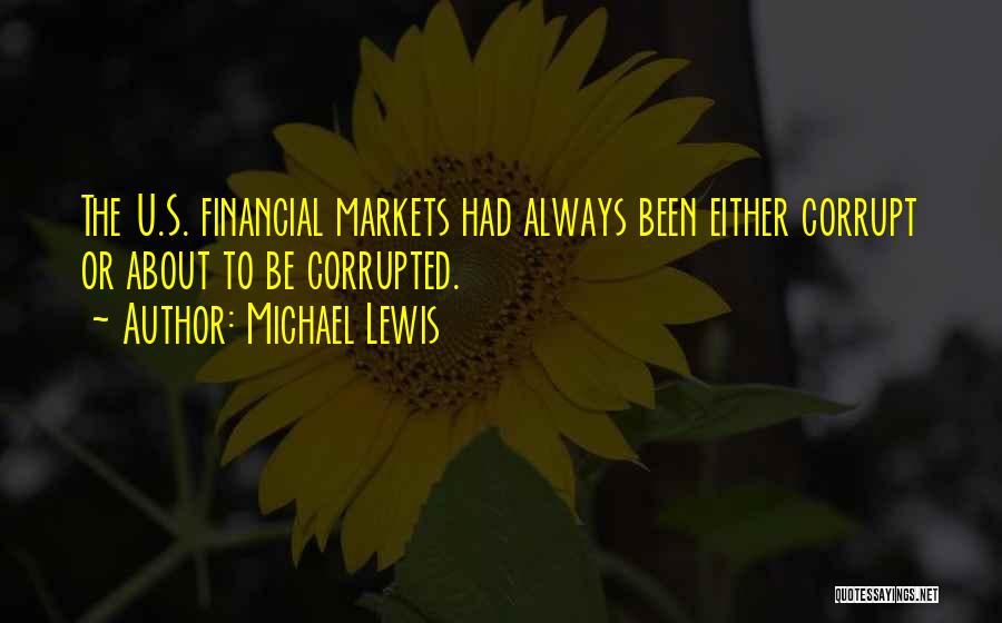 Financial Quotes By Michael Lewis