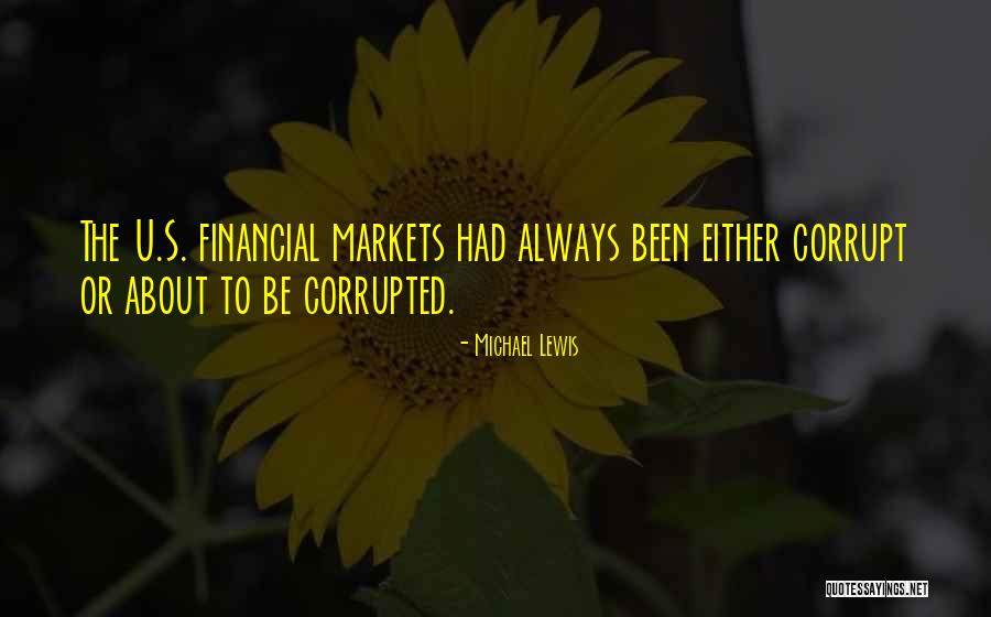 Financial Quotes By Michael Lewis