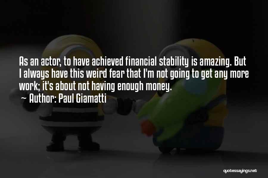 Financial Quotes By Paul Giamatti