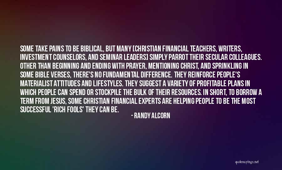 Financial Quotes By Randy Alcorn Financial Quotes By Randy Alcorn