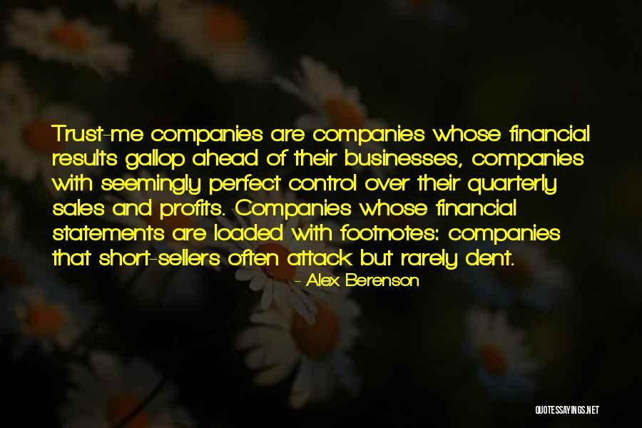 Financial Short Quotes By Alex Berenson Financial Short Quotes By Alex Berenson
