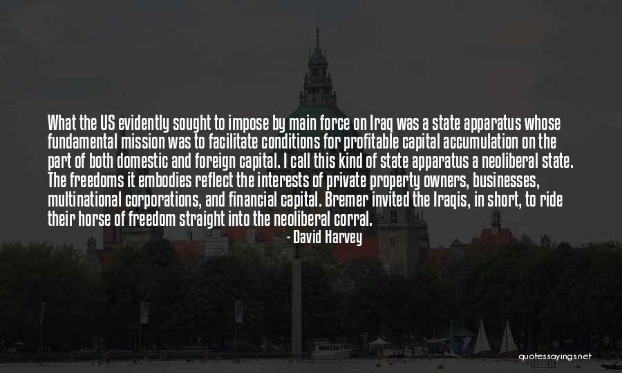 Financial Short Quotes By David Harvey Financial Short Quotes By David Harvey