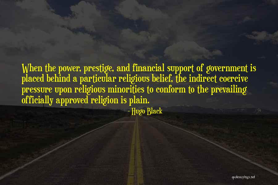 Financial Support Quotes By Hugo Black Financial Support Quotes By Hugo Black