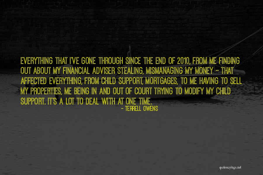 Financial Support Quotes By Terrell Owens Financial Support Quotes By Terrell Owens