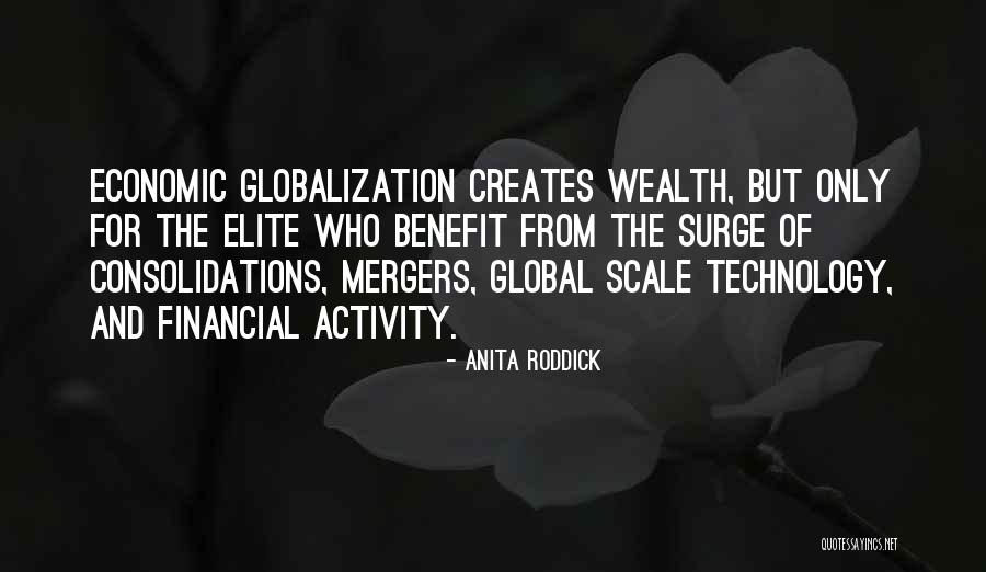 Financial Wealth Quotes By Anita Roddick Financial Wealth Quotes By Anita Roddick