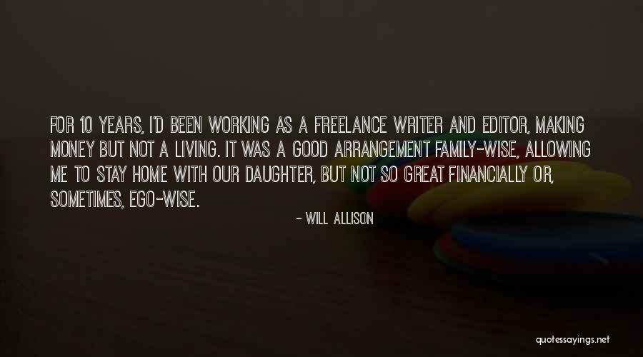 Financially Wise Quotes By Will Allison