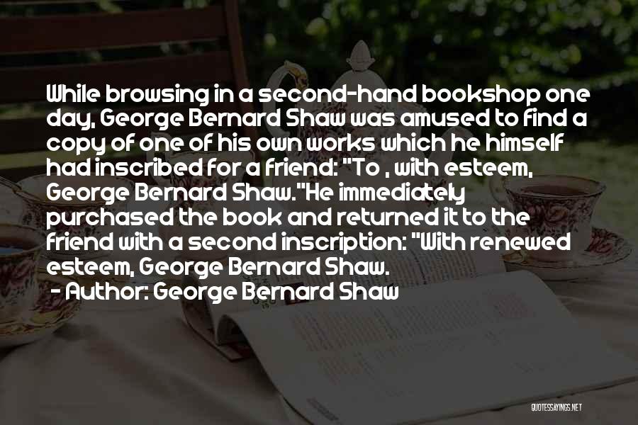 Find A Book Quotes By George Bernard Shaw