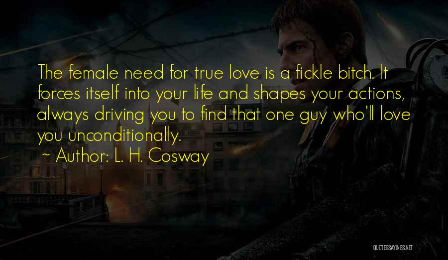 Find A Guy Love Quotes By L. H. Cosway