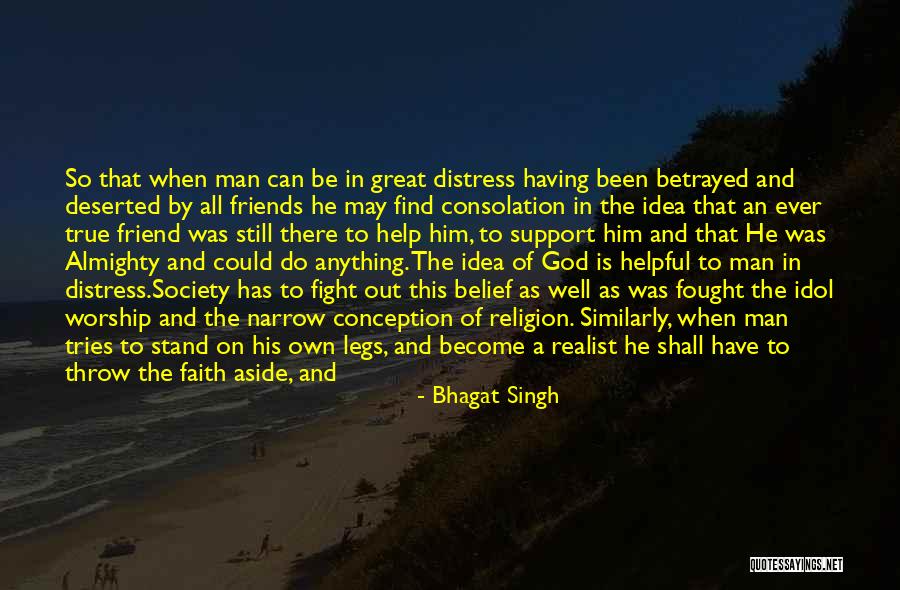 Find A Man Of God Quotes By Bhagat Singh