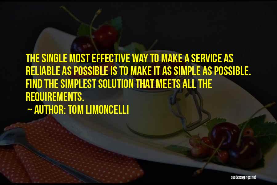 Find A Solution Quotes By Tom Limoncelli