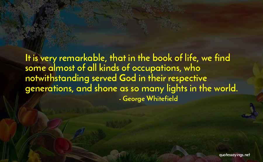 Find All Kinds Of Quotes By George Whitefield