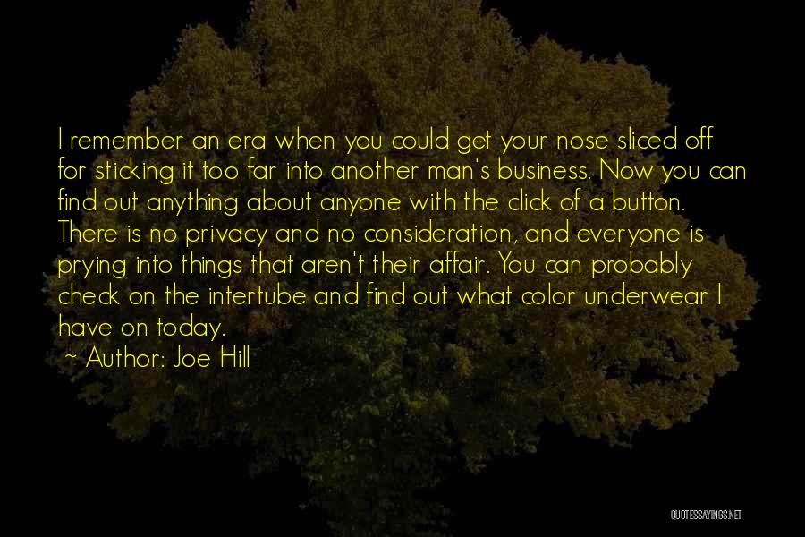 Find Another Man Quotes By Joe Hill