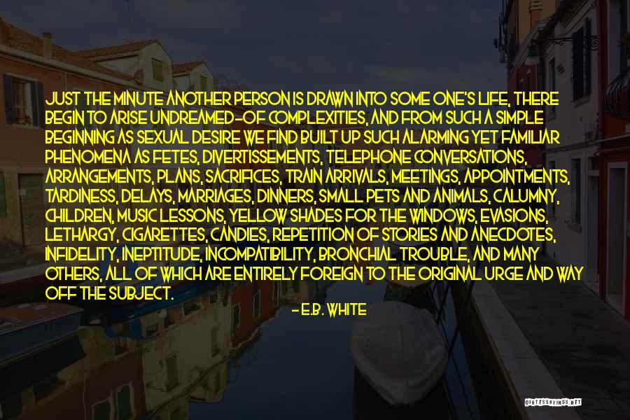 Find Another Way Quotes By E.B. White