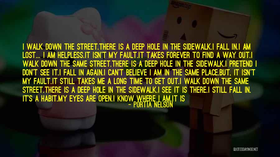 Find Another Way Quotes By Portia Nelson Find Another Way Quotes By Portia Nelson