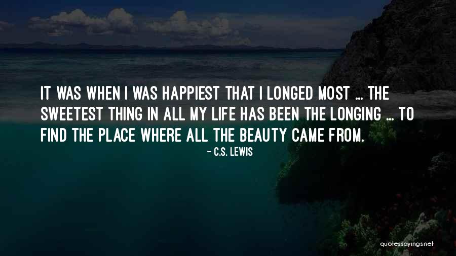 Find Beauty In Life Quotes By C.S. Lewis