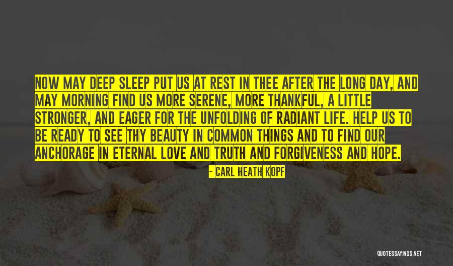 Find Beauty In Life Quotes By Carl Heath Kopf