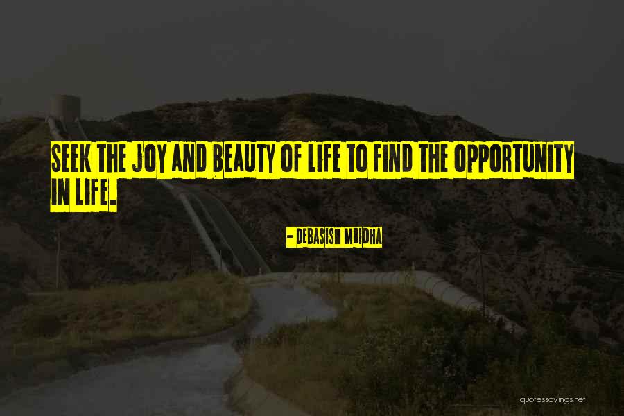 Find Beauty In Life Quotes By Debasish Mridha