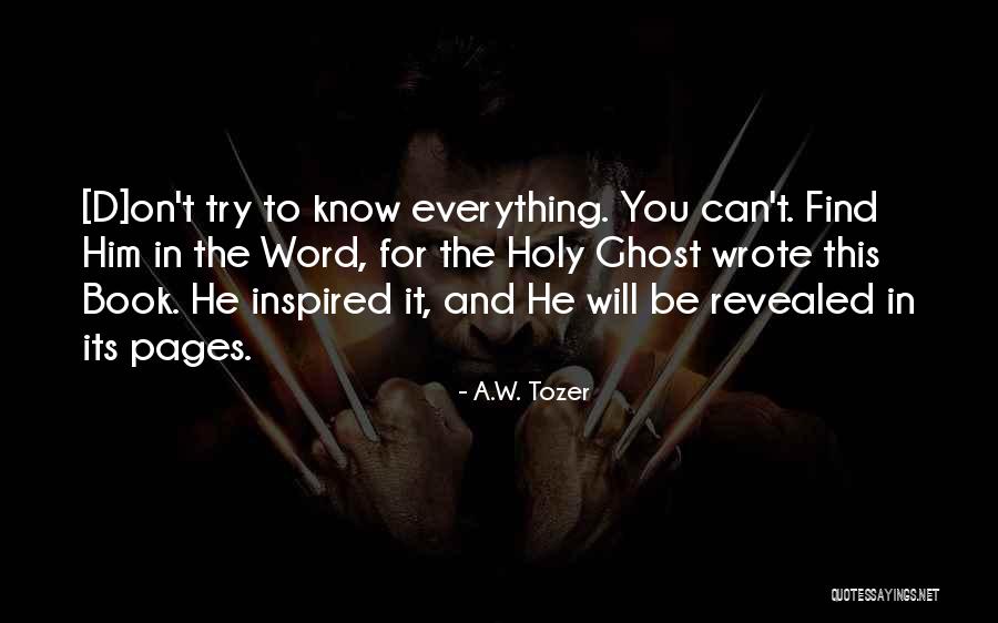 Find Book Pages For Quotes By A.W. Tozer Find Book Pages For Quotes By A.W. Tozer