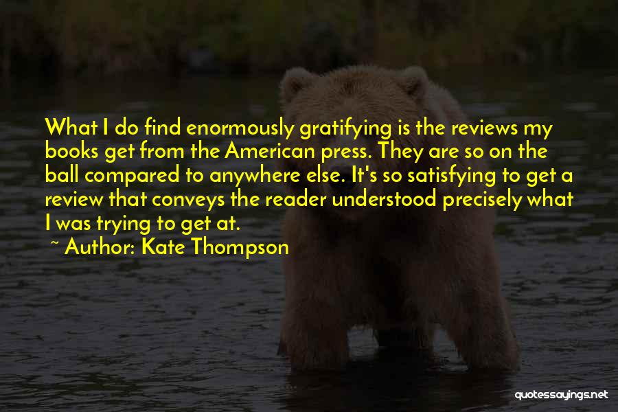 Find Books From Quotes By Kate Thompson