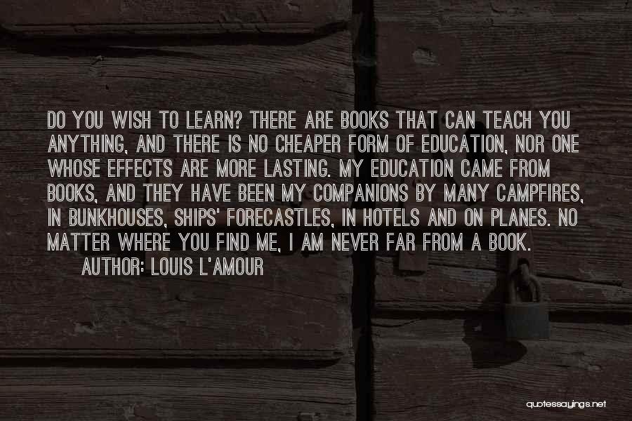 Find Books From Quotes By Louis L'Amour
