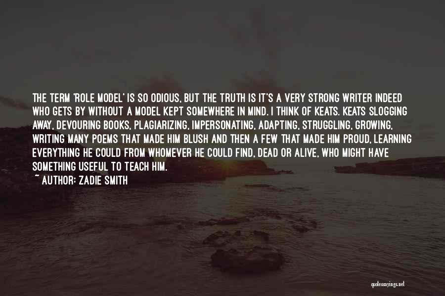 Find Books From Quotes By Zadie Smith