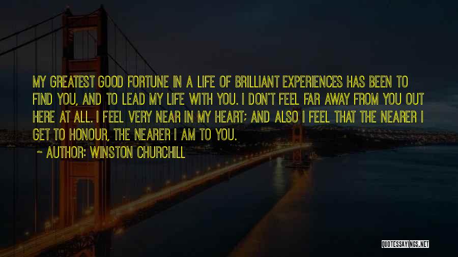 Find Good Love Quotes By Winston Churchill