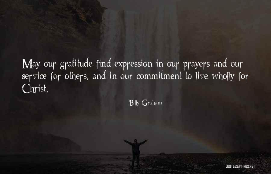 Find Gratitude Quotes By Billy Graham