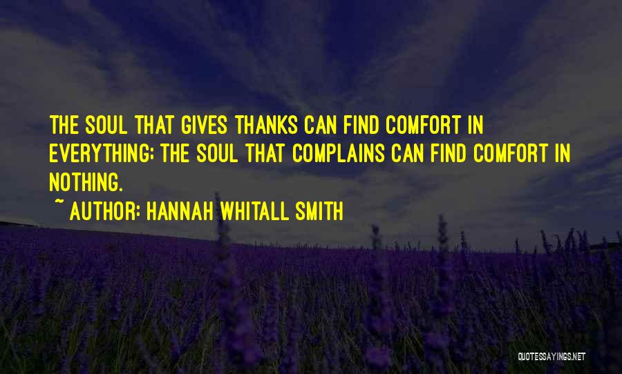 Find Gratitude Quotes By Hannah Whitall Smith