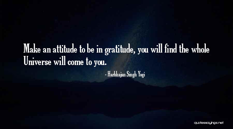 Find Gratitude Quotes By Harbhajan Singh Yogi