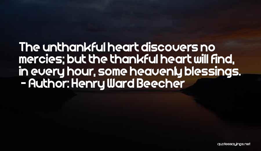 Find Gratitude Quotes By Henry Ward Beecher
