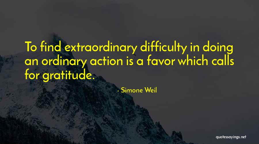 Find Gratitude Quotes By Simone Weil