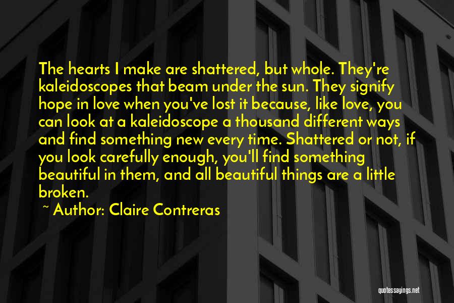 Find Lost Love Quotes By Claire Contreras