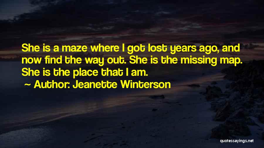Find Lost Love Quotes By Jeanette Winterson