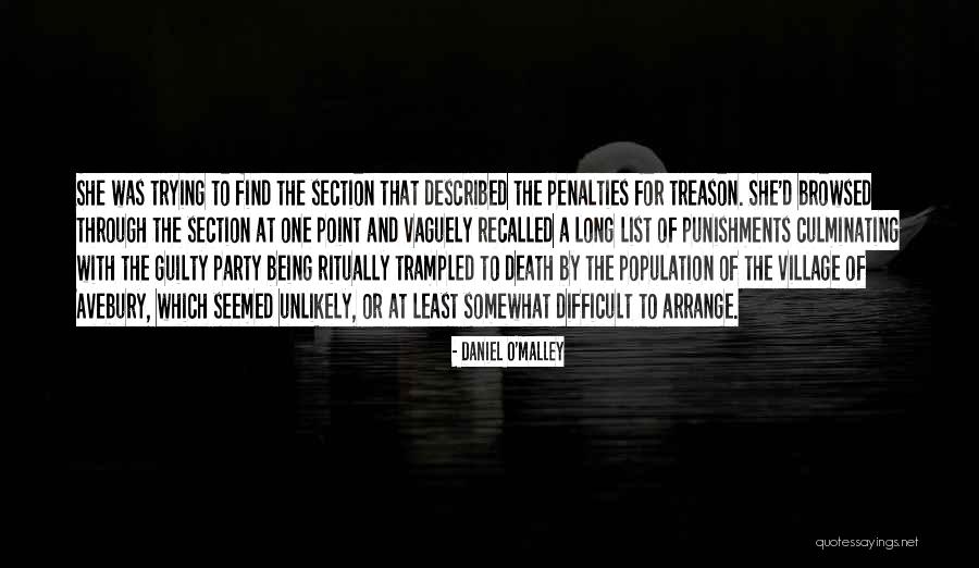 Find Me Guilty Quotes By Daniel O'Malley Find Me Guilty Quotes By Daniel O'Malley