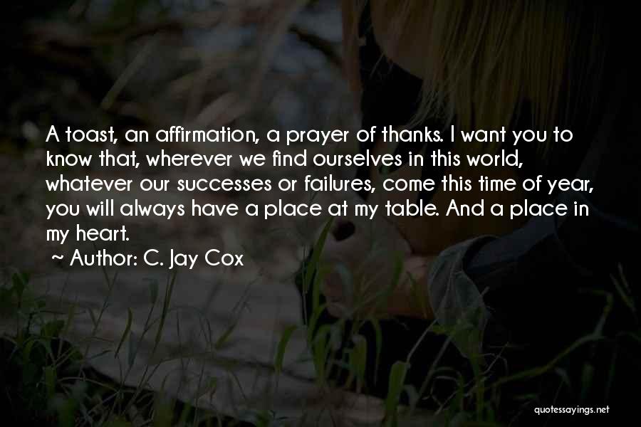 Find My Place Quotes By C. Jay Cox