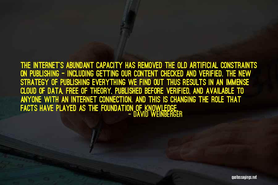Find Out The Facts Quotes By David Weinberger Find Out The Facts Quotes By David Weinberger