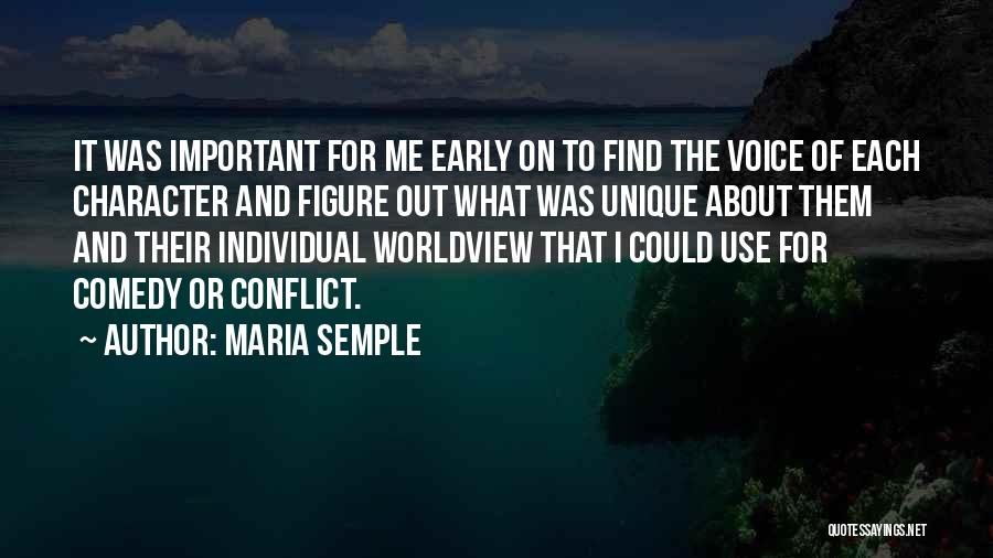 Find Out What's Important Quotes By Maria Semple